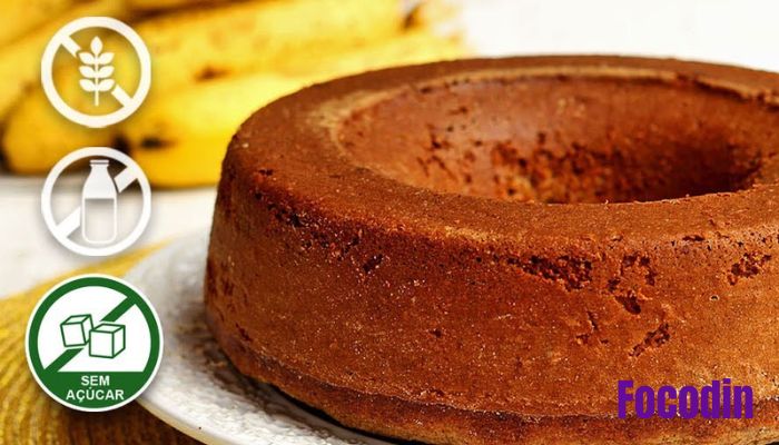 Bolo de Banana com Aveia