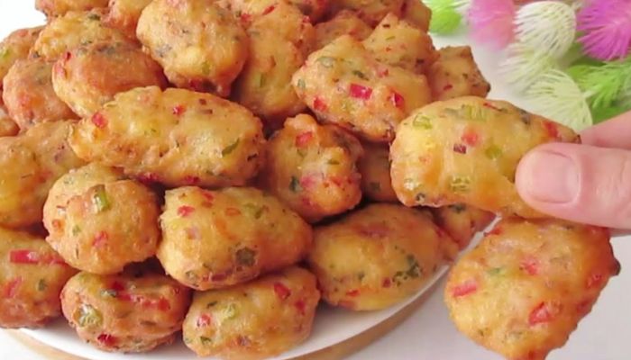 Bolinho de Batata com Queijo