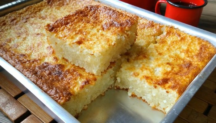 Bolo de Tapioca Granulada